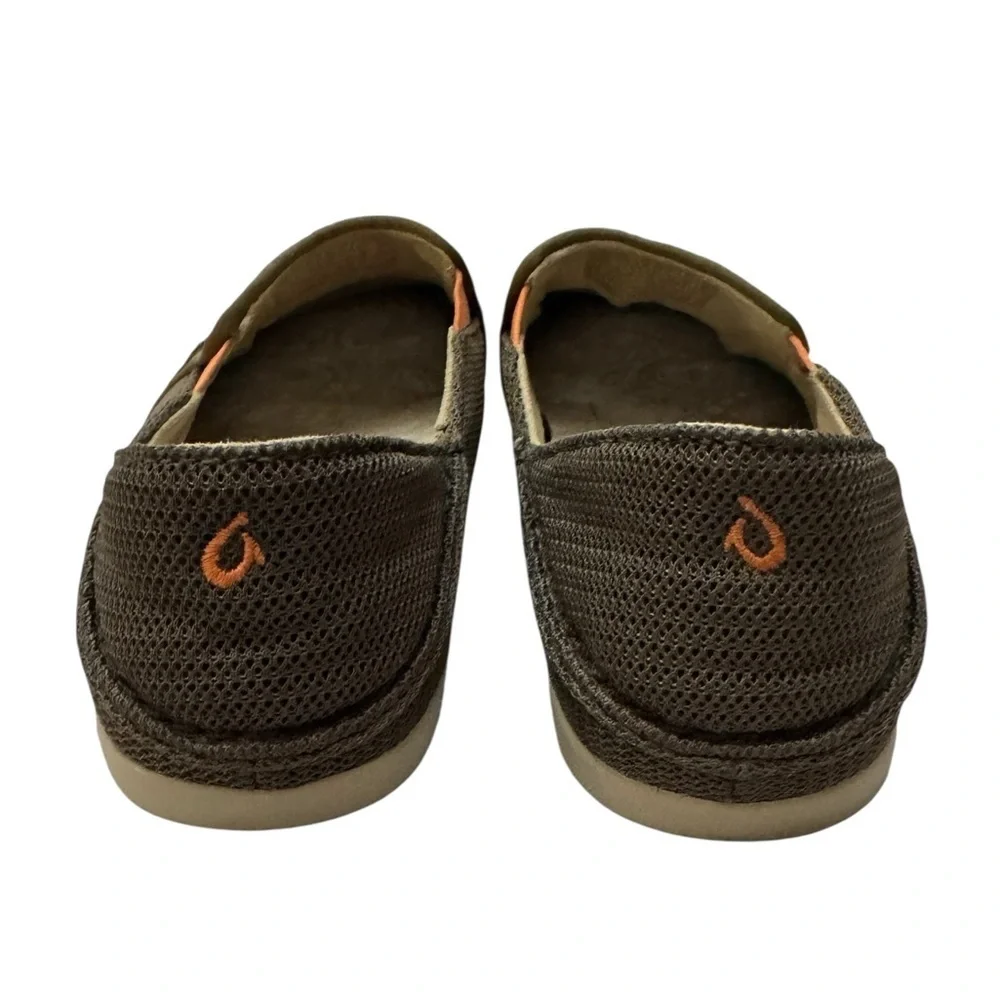 Olukai Waialua Mesh Brown Slip On Women's Size 7.5